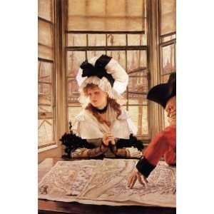   Joseph Tissot   24 x 38 inches   The Tedious Story: Home & Kitchen