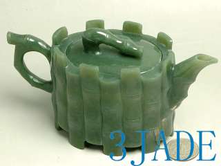 Hand Carved Natural Nephrite Jade Teasets / Tea Sets  