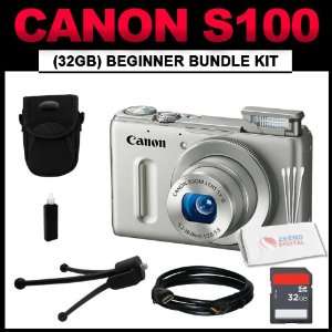 Canon PowerShot S100 12.1 MP Digital Camera with 5x Wide Angle Optical 