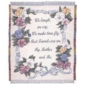 Mother and Friend Woven Throw WT 289