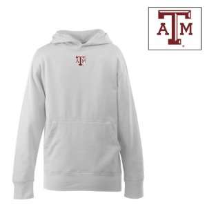  Texas A&M Aggies Hoodie Sweatshirt   NCAA Antigua Youth 