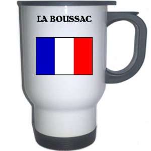  France   LA BOUSSAC White Stainless Steel Mug 