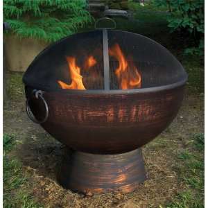  Fire Bowl with Spark Screen Patio, Lawn & Garden