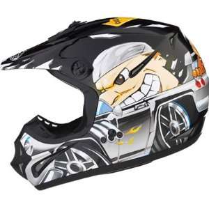 GMAX Youth GM46Y 1 Hot Rod Special Edition Full Face Helmet Small 