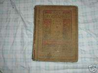 1911 Ralph Tarr New Geographies First Book  