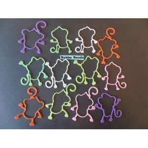    Monkey Glow in the Dark Silly Bands (12 Pack): Toys & Games