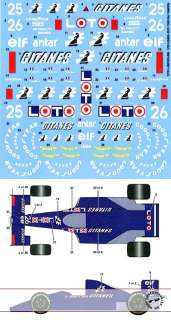 Limited edition decal from Studio 27 convert Tamiyas #89720 or 