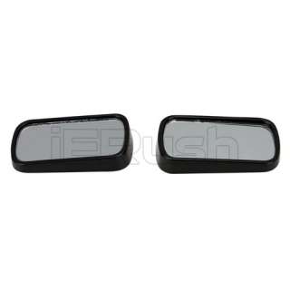 2X Car Side Rear View Blind Spot Mirror 3R 038 Black Frame  