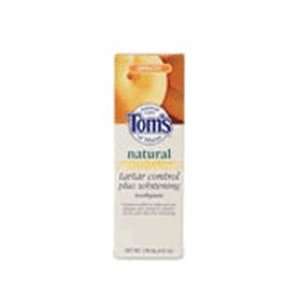 Apricot Antiplaque Tartar Control plus Whitening Toothpaste 1 oz   Tom 