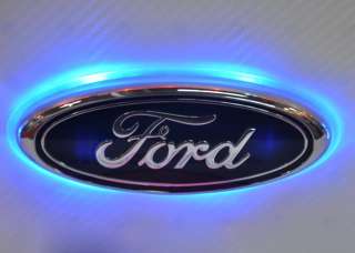 FORD FIESTA10 BLUE LED Trunk Car Logo Rear LED Light Badge Emblem 