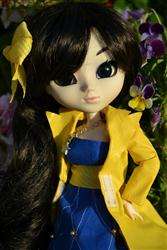   Doll OOAK Full Custom Coraline Obitsu Brown Hair Blue Eyes  