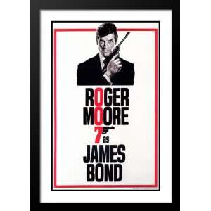   and Let Die (James Bond) Framed and Double Matted 20x26 Movie Poster