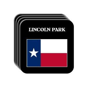  US State Flag   LINCOLN PARK, Texas (TX) Set of 4 Mini 