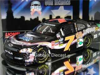 2011 DANICA PATRICK #7 GO DADDY HONORING OUR HEROES  