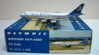 OLYMPIC Airline Boeing 747 200 SX OAD 1400 1/400  