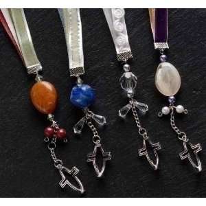   Dimensions of Christ Bookmarks with Ichthus Charms 12 Home & Kitchen