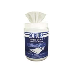 SCRUBS 90891 Clean Scent White Board Cleaner Wipe:  