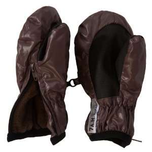  7 A.M. Enfant Zippered Mittens, Marron Glace, Large: Baby