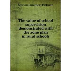   with the zone plan in rural schools Marvin Summers Pittman Books