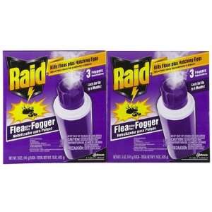  Raid Flea Killer Plus Fogger, 8 oz 2 ct (Quantity of 2 