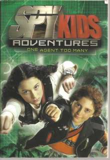 SPY KIDS~ADVENTURES~PB BOOK~2003~ONE AGENT TOO MANY  