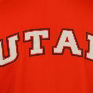  Utah Utes Team Color Elite Track Jacket (Red): Sports 