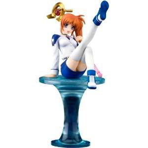  Nanoha Takamachi 1/8 Scale PVC Figure: Toys & Games