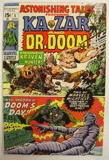 Astonishing Tales #1   Kazar & Dr. Doom Comic Book  