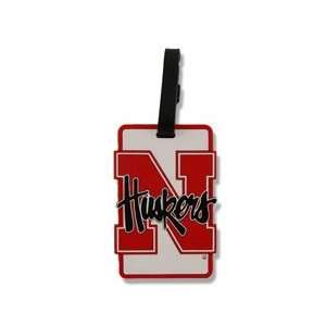    Nebraska Cornhuskers Luggage Tag   Team Color: Sports & Outdoors