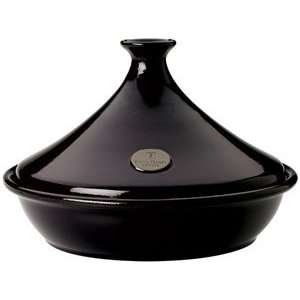    Emile Henry 11 in. Flame Top Tagine, Noir: Kitchen & Dining