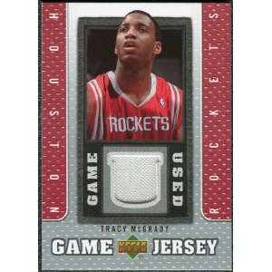   /08 Upper Deck UD Game Jersey #TM Tracy McGrady: Sports Collectibles