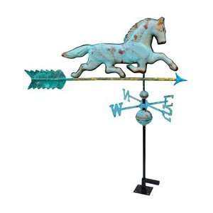  Absolutely Beautiful Copper Weathervane   Horse