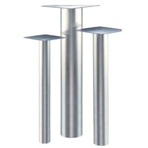   Inch Table Leg, 3 Inch Diameter with Plate Leveler