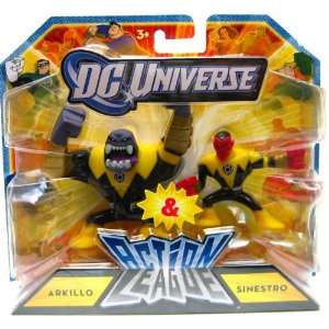  Action League Mini Figure 2Pack Arkillo Sinestro: Toys & Games