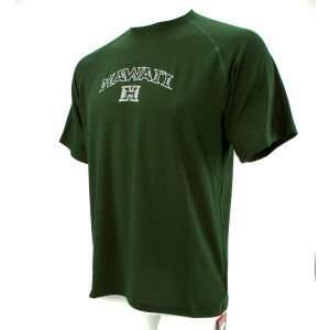  Hawaii Warriors NCAA Arch Logo UA Tech T Shirt
