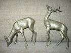 brass deer statues  
