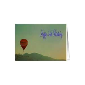  Happy 54th Birthday Hot Air Balloon Card: Toys & Games