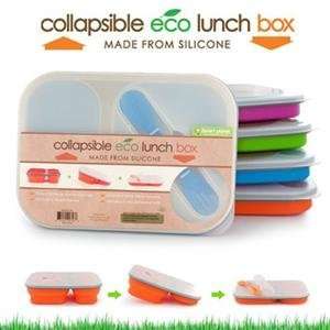  NEW Eco Double Silicon Lunch Box (Indoor & Outdoor Living 