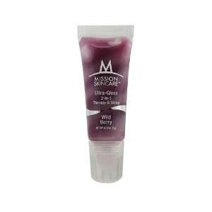   Ultra Gloss 2 in 1 Therapy & Shine, Wild Berry, .32 Ounce Tube Beauty