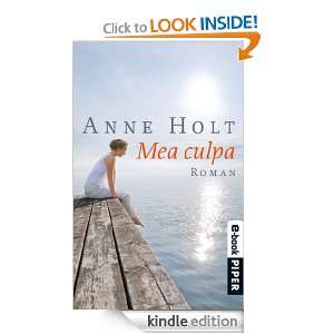 Mea culpa Roman (German Edition) Anne Holt, Gabriele Haefs  