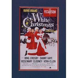  White Christmas Bing Crosby Picture Plaque Framed: Home 