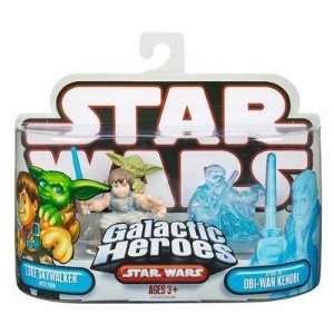  Star Wars Galactic Heroes Mini Figure 2 Pack Luke 