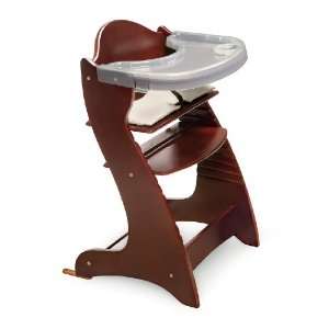  Embassy Adjustable Wood High Chair   Cherry: Baby
