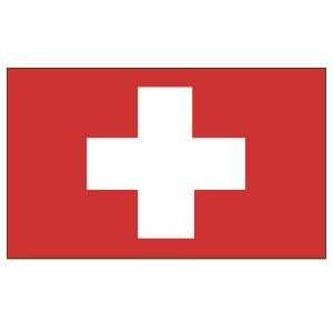  Switzerland 12 x 18 Poly Flag: Patio, Lawn & Garden