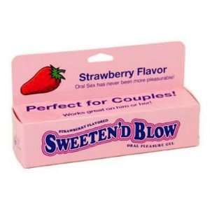 Bundle Sweeten D Blow Strawberry and 2 pack of Pink Silicone Lubricant 