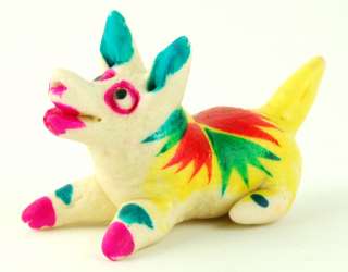 BREAD ANIMAL DOUGH DOLL Dog Mexican Style Figurine Gift  