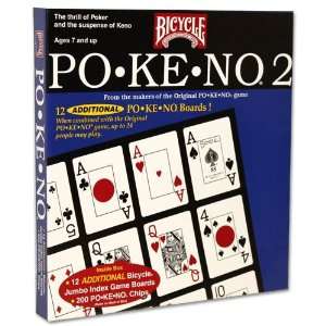  Pokeno No. 2 Card Game By Bicycle: Toys & Games