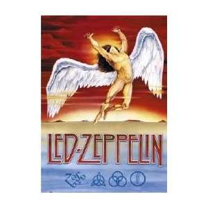  LED ZEPPELIN Swansong Music Poster: Home & Kitchen