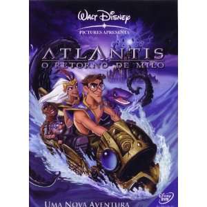  Atlantis Milos Return Poster Movie Brazilian 27x40