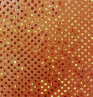 Orange sequin fabric by the yard; shiny costumes  